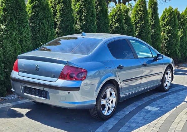 Peugeot 407 cena 11900 przebieg: 185000, rok produkcji 2005 z Łowicz małe 232